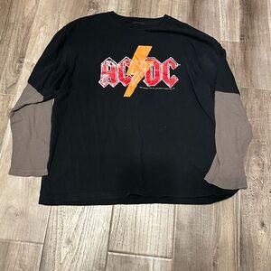 AC/DC Black Long Sleeve Shirt 2005